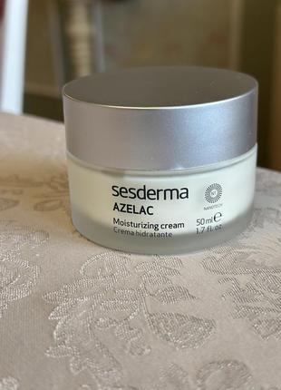 Увлажняющий крем sesderma azelac. акне, купероз, розацеа