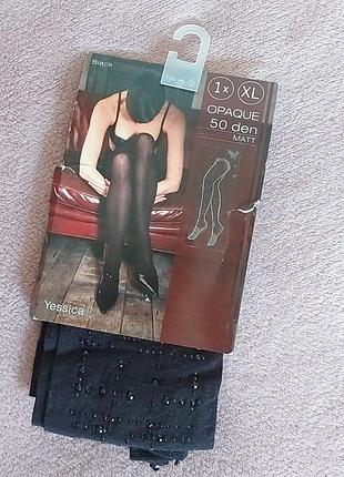 Колготы женские 50den со стразами c&amp;a