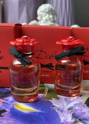 Dolce & gabbana dolce rose edt 5 ml mini (оригінал)