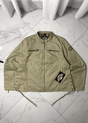 Harley davidson women's jacket size  women casual vintage jacket coat