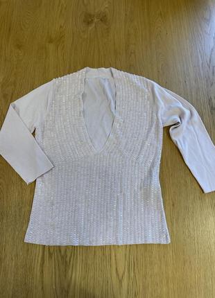 Идеальная блуза со стразами