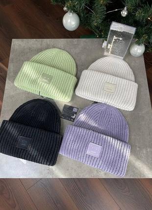 Шапка acne studio 3