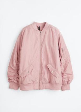 Бомбер оверсайз h&m м-л