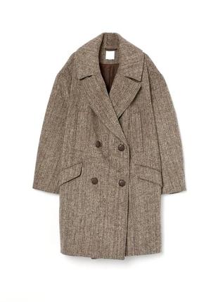 Пальто h&m вовна