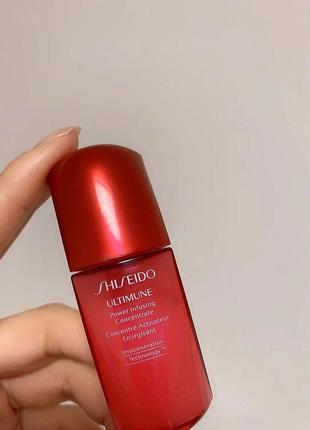 Сироватка концентрат для обличчя shiseido ultimune power infusing concentrate