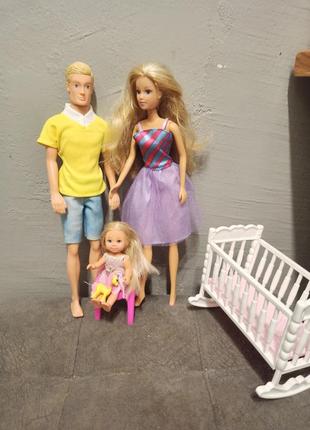 Ігровий набір сім'я барбі simba