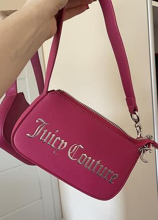 Сумка джусі juicy couture джуси сумка рожева жіноча розовая