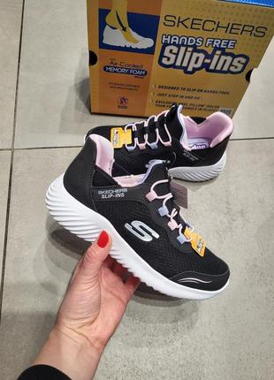 Кроссовки skechers slip-ins оригинал на девочку sn303585l оригинал