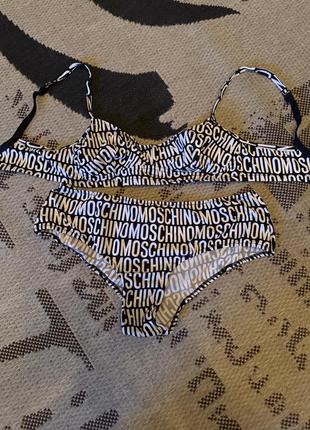 Комплект , купальник, moschino, оригинал !