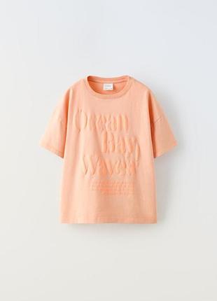 Футболка zara 9-10р. 140см. футболка для девочки zara 140см