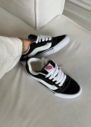 Кеди era vans old skool white&blue белые синие замша текстиль кожа