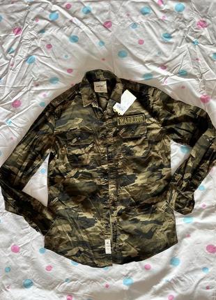 Чоловіча сорочка мілітарі