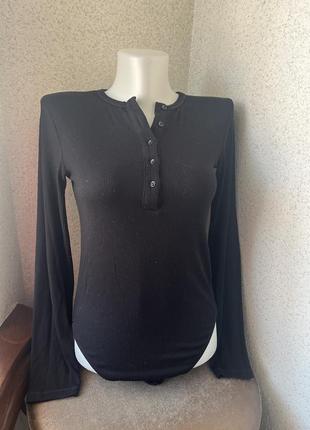 Боди в рубчик вискоза