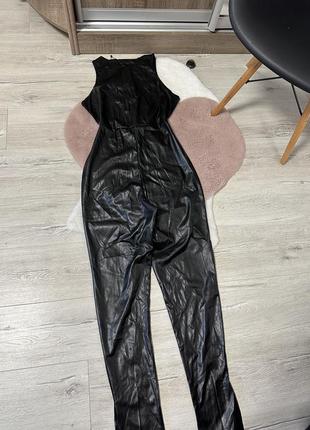Комбинезон из экокожи от plt7 фото