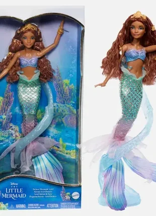 Коллекционная кукла русалочка ариэль disney the little mermaid deluxe