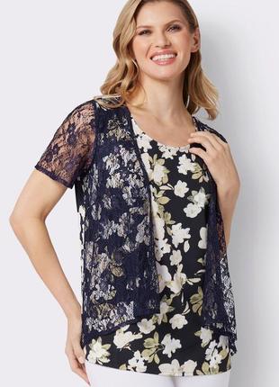 Блуза женская 4xl/5xl/20/22/54/56