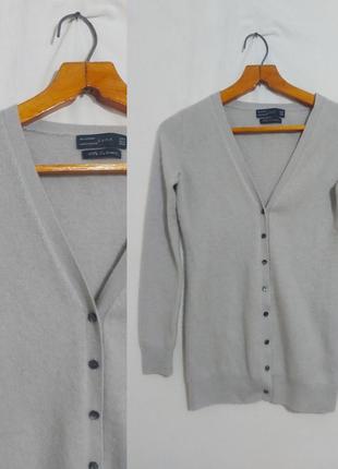 Кашемировый кардиган zara