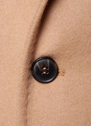 Massimo dutti mens wool/cashmere coat чоловіче пальто вовна/кашемір3 фото