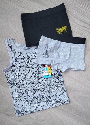 Набор, майка, боксеры
