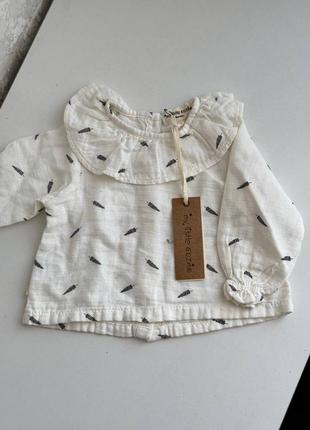 Нова блузочка 1-3 міс