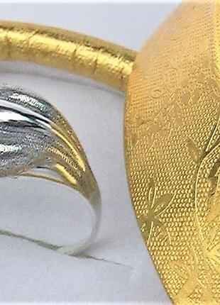 Кольцо перстень серебро 925 проба 3,28 грамма 19,5 размер