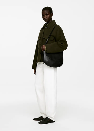 Шкіряна сумка arket 1271916 - 001