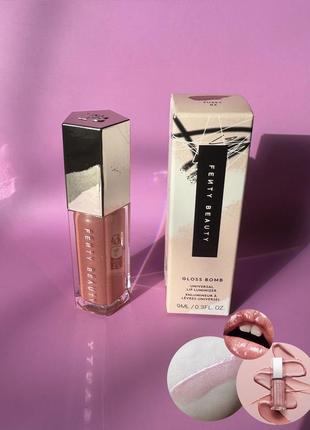 Блеск для губ fenty beauty by rihanna gloss bomb universal lip luminizer оттенок fu$$y