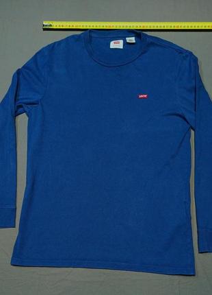 Плечі 44 см levis  футболка з довгим рукавом size s 165/84a  100%  cotton