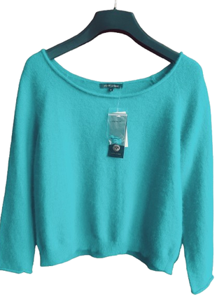 Новый бирюзовый свитер-джемпер river island р. 6/8