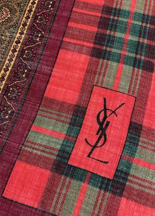 Аутентичный шерстяной платок с дальних 80-тих. ysl.2 фото