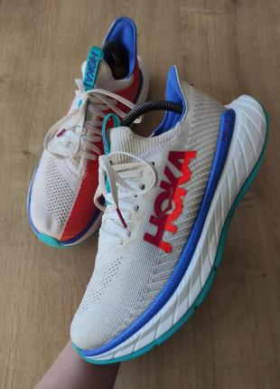 Крутые мужские беговые кроссовки hoka, р. 41,5