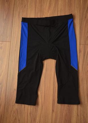 Велошорти бриджі 3/4 crivit / xl розмір