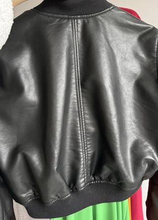 Кожаная куртка зара zara2 фото