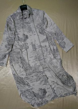 Плаття-сорочка міді оверсайз 6