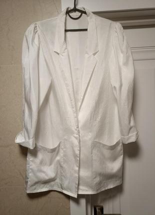 Накидка белая, размер m