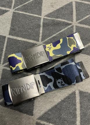 Ремень ripndip nerm camo web belt