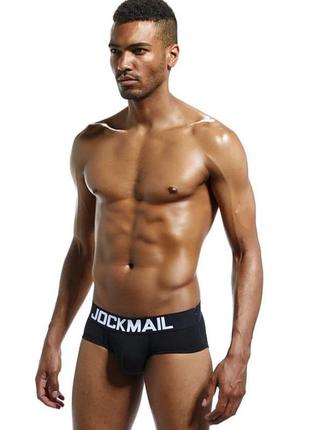 Однотонное мужское белье jockmail l черный