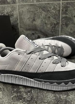 Чоловічі кросівки adidas adimatic neighborhood gray black3 фото