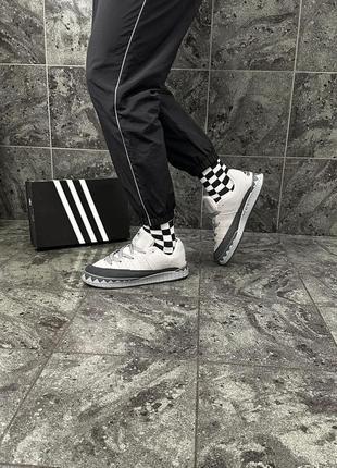 Чоловічі кросівки adidas adimatic neighborhood gray black6 фото