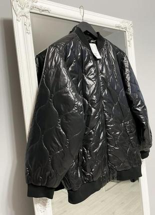 Куртка пуффер бомбер h&m2 фото