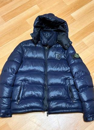 Куртка stone island garment dyed micro yarn down  s