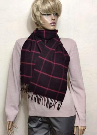 R.watson hogg кашемировый шарф клетка  шотландия /0000h/