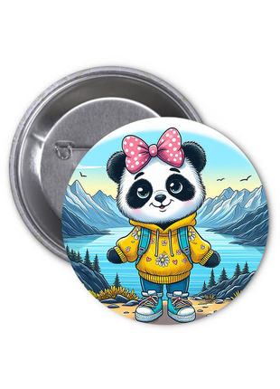 Значок panda панда #10