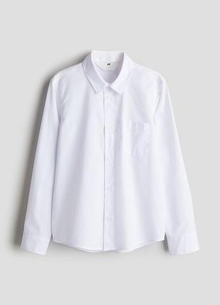 Сорочка біла h&m 134, 140, 146, 152см