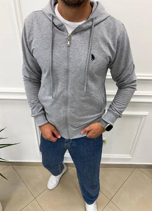 Чоловічий світшот, худі на весну, кенгурушка