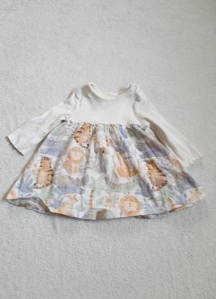 Платье для девочки 3-6 месяцев
