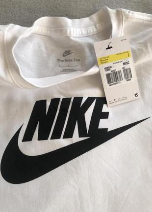 Футболка nike. белая футболка8 фото