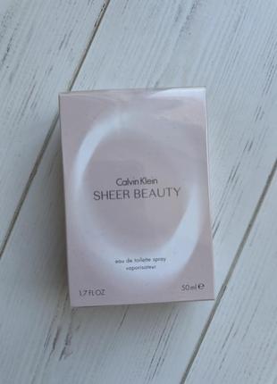 Туалетная вода sheer underwear от calvin klein