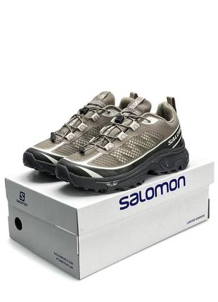 Мужские кроссовки salomon xt-6 ft khaki black