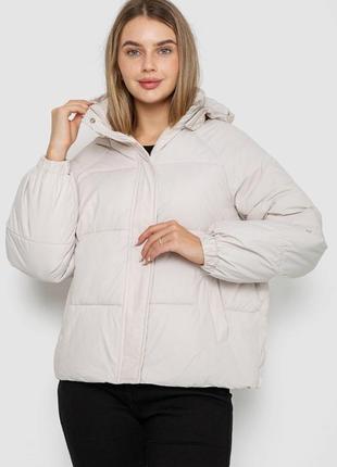 Куртка жіноча демісезонна колір світло-бежевий 244r2025-5 shop